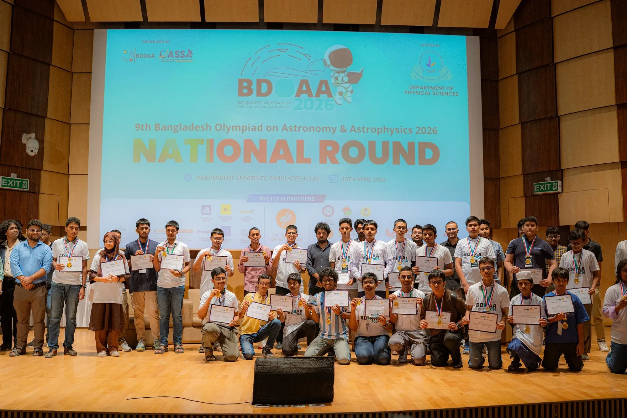 Winners of the BDOAA National Round, Junior Category.