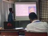 Ahmad Al-Imtiaz, a Research Assistant (Graduate) at CASSA delivering his award-winning presentation at the conference.